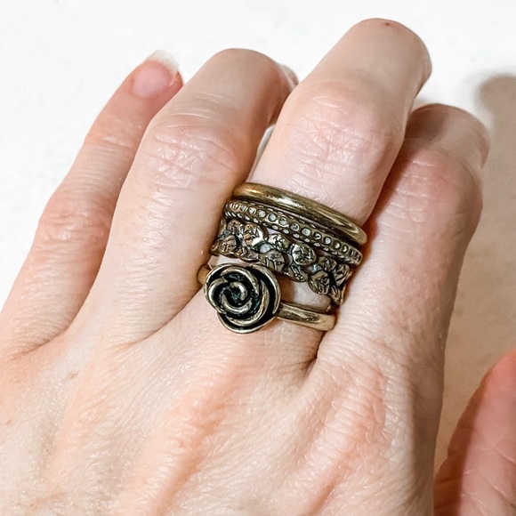 Premier Design Jewelry stackable bronze rings - Picture 4 of 7